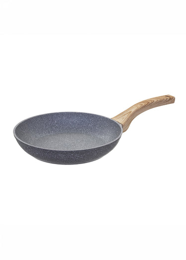 Poele 26cm aluminium forgé anti adhérent Gris
