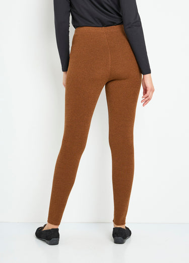 Legging long ceinture élastiqué maille chaude Ecureuil