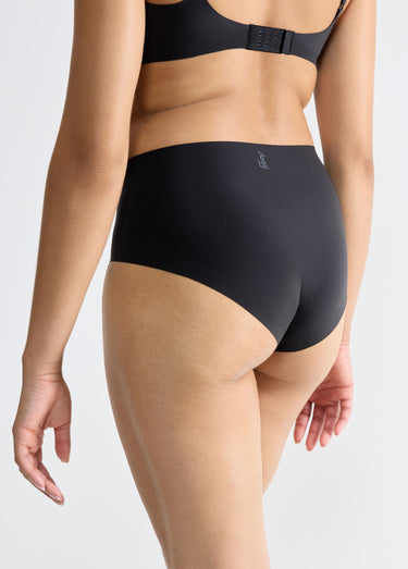 Culotte taille haute invisible Noir