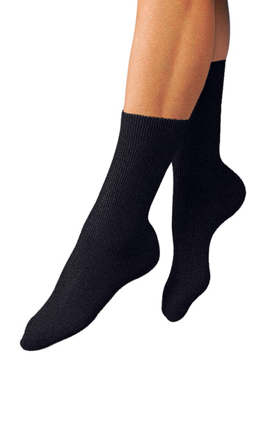 Mi-chaussettes chaudes - lot de 2 paires Noir Lot2