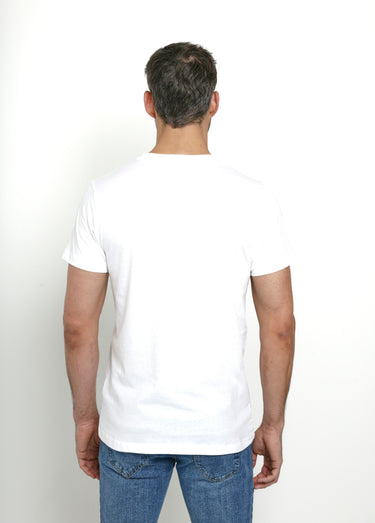 T-shirts clairs col rond manches courtes Blanc