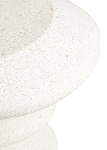 Table d'appoint inspiration organique Blanc