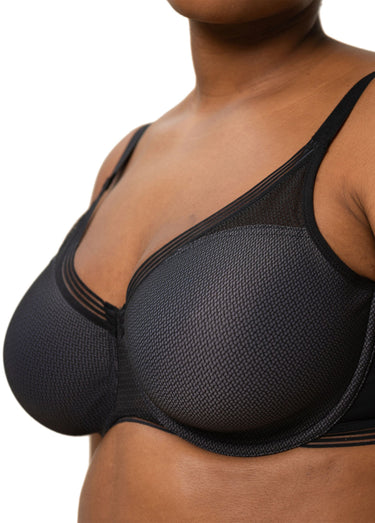 Soutien-gorge minimiseur avec armatures Noir