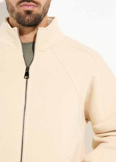 Ensemble détente chaud en molleton gratté Beige