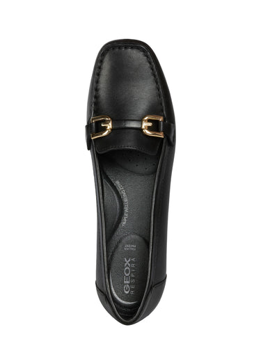 Mocassins patte fantaisie et bout carré Noir