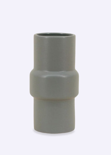 Petit vase en céramique, forme épurée Vert