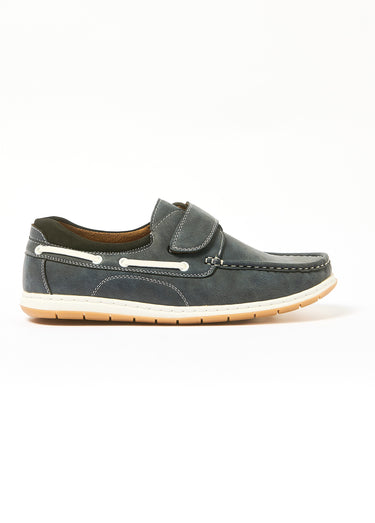 Mocassin bateau homme Bleu