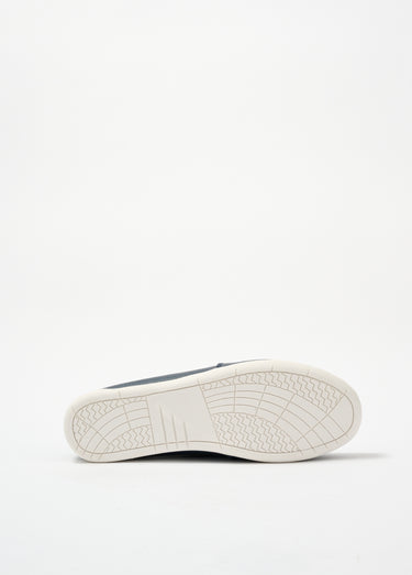 Mocassin bicolore en cuir esprit bateau Marine