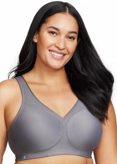Soutien-gorge Sport MagicLift grande taille Gris charbon