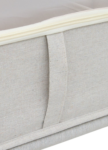 Housse de rangement à roulettes, 66x60cm Beige