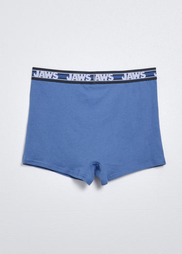 Boxer licence Jaws - Les Dents de la Mer Bleu Fonce