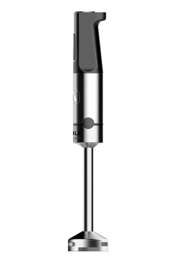 Set 10 pièces Mixeur plongeant 1200W inox Gris