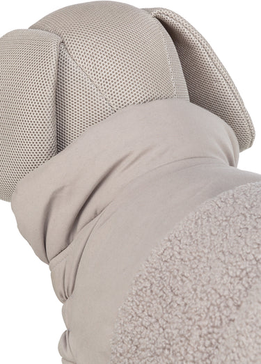 Manteau chaud déperlant pour chien Gris