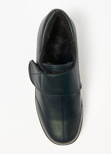 Derbies ouverture scratchée compensés Bleu