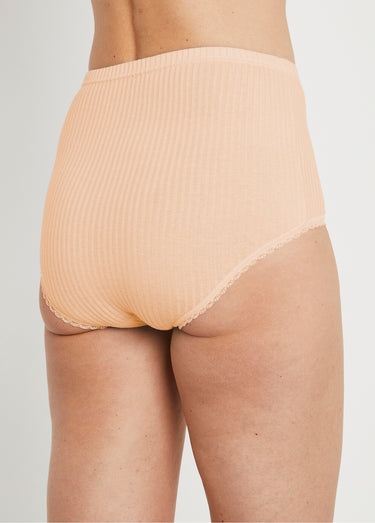 Culotte taille haute coton - lot de 4 Assortis B Lot 4