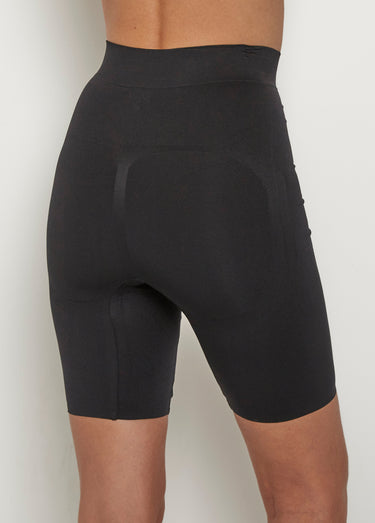 Short gainant sans coutures Noir