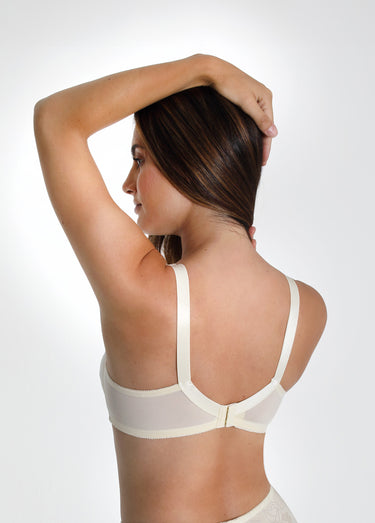 Soutien-gorge couvrant dentelle Ivoire