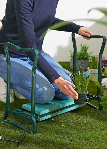 Banc agenouilloir de jardin pliable Banc agenouilloir