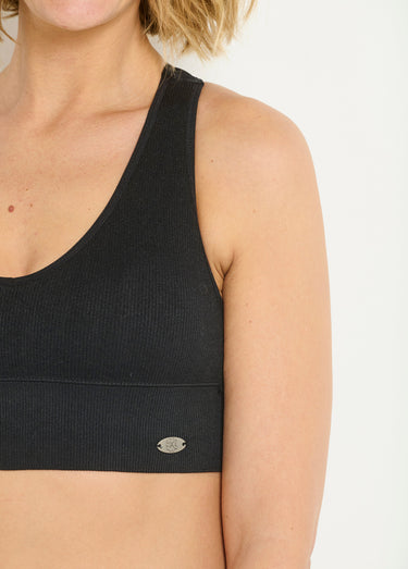 Brassière dos nageur Noir