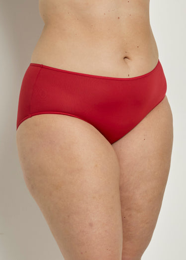 Culotte invisible seconde peau, BASIC Carmin