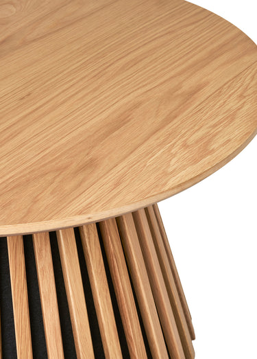 Table basse en chêne, pied design Chêne