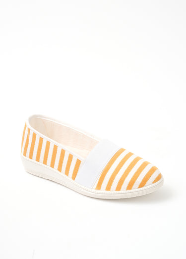Espadrilles élastiquées largeur confort Miel