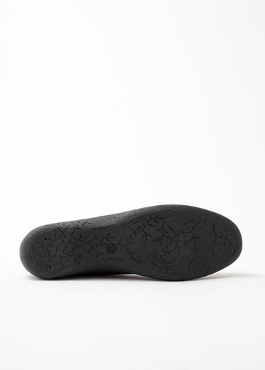 Ballerines croisées largeur confort cuir Bordeaux