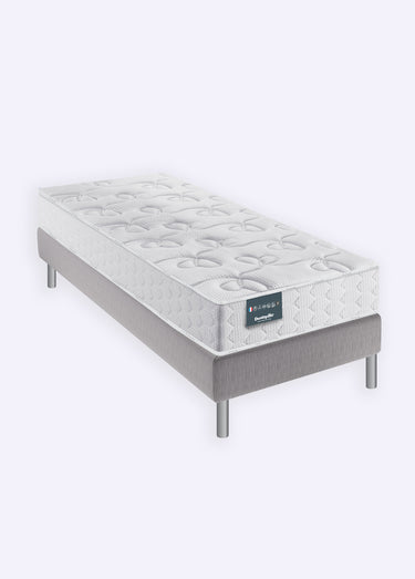 Matelas ferme latex 7 zones haute résilience, haut. 20cm Blanc