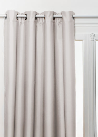 Rideau isolant oeillets métal, 140x260cm Lin