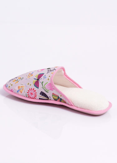Chaussons mules souples largeur confort Beige