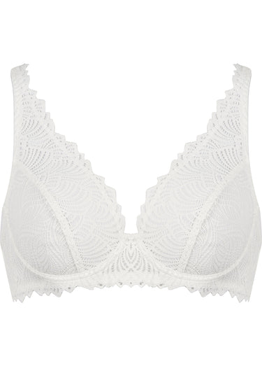 Soutien-gorge foulard avec armatures Ecru