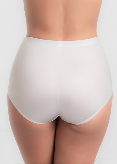 Gaine-culotte taille haute maintien Blanc