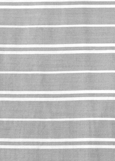 Parure de lit 3 pièces percale avec housse de couette, cyprès Gris