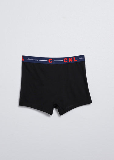 Boxer ceinture élastiquée logo Noir