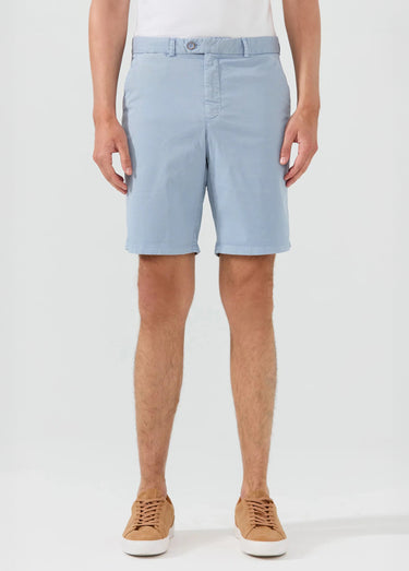 Bermuda chino en toile poches italiennes Bleu Tendre