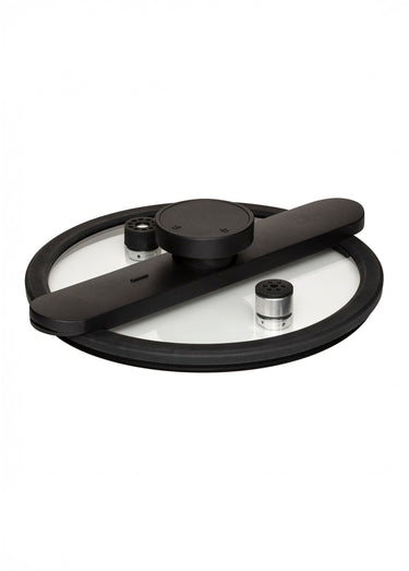 Autocuiseur design fonte / aluminium, 6L Noir