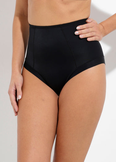 Culotte maxi sculptante taille haute Noir