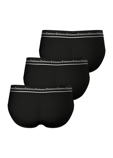 Slips unis coton majoritaire, Business Noir