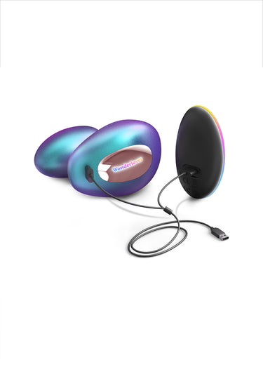 Sextoy clitoris et point G WONDERLOVE Turquoise