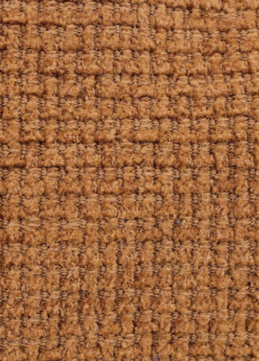 Coussin texturé aspect velours, 3M Moutarde
