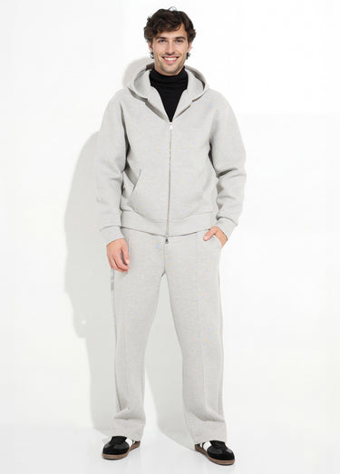 Ensemble détente épais sweat + pantalon Gris