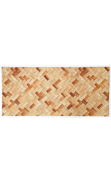 Tapis de cuisine antitaches rectangle Imprime Tresse