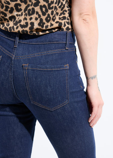 Jean slim en denim, spécial PETITE Bleu Brut