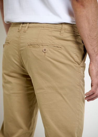 Pantalon chino, repassage superflu Beige