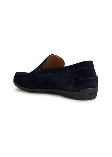 Mocassins en cuir semelle antidérapante Marine