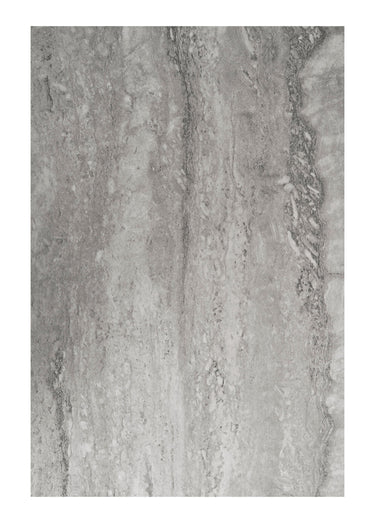 Console épurée, dessus façon pierre Noir/Gris