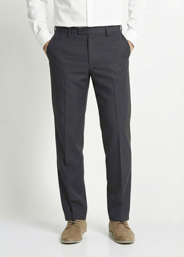 Pantalon ceinture ajustable invisible polyester Anthracite