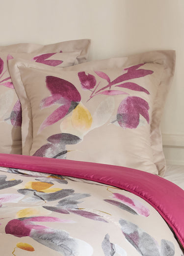 Couette microfibre double face 400 g/m² Imprime Feuille
