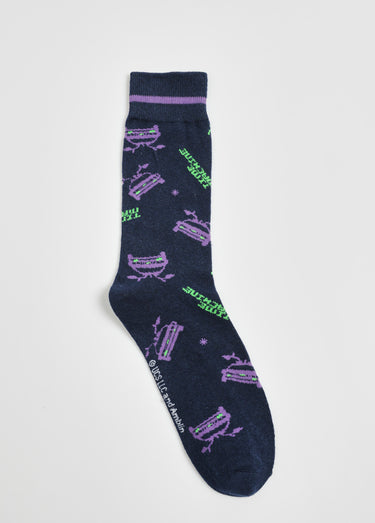Paire de chaussettes Retour vers le Futur Violet