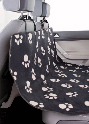 Couverture de voiture pour animaux Noir/Beige